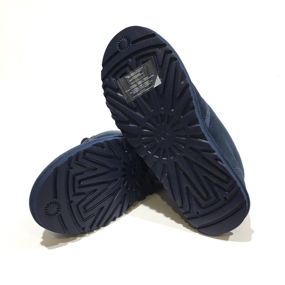 UGG NEUMEL CHUKKA LINED BOOTS -NEW NAVY SUEDE -MEN’S US 10 -NEW - Picture 7 of 7